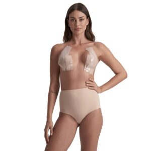 BYE-BRA – BODY TAPE DOUBLE SIDED CINTA DE DOBLE CARA BEIGE TALLA ÚNICA 5 x 500 CM