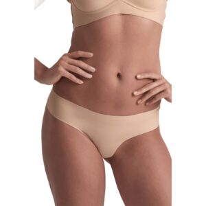 BYE-BRA – PACK 2 TANGAS INVISIBLES BEIGE Y NEGRO TALLA XL