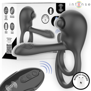 INTENSE – SPIKE ANEL PENIANO VIBRATÓRIO COM CONTROLE REMOTO