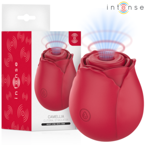 INTENSE – CAMELLIA SUCÇÃO CLITORIAL ROSE BY WAVES BORDEAUX