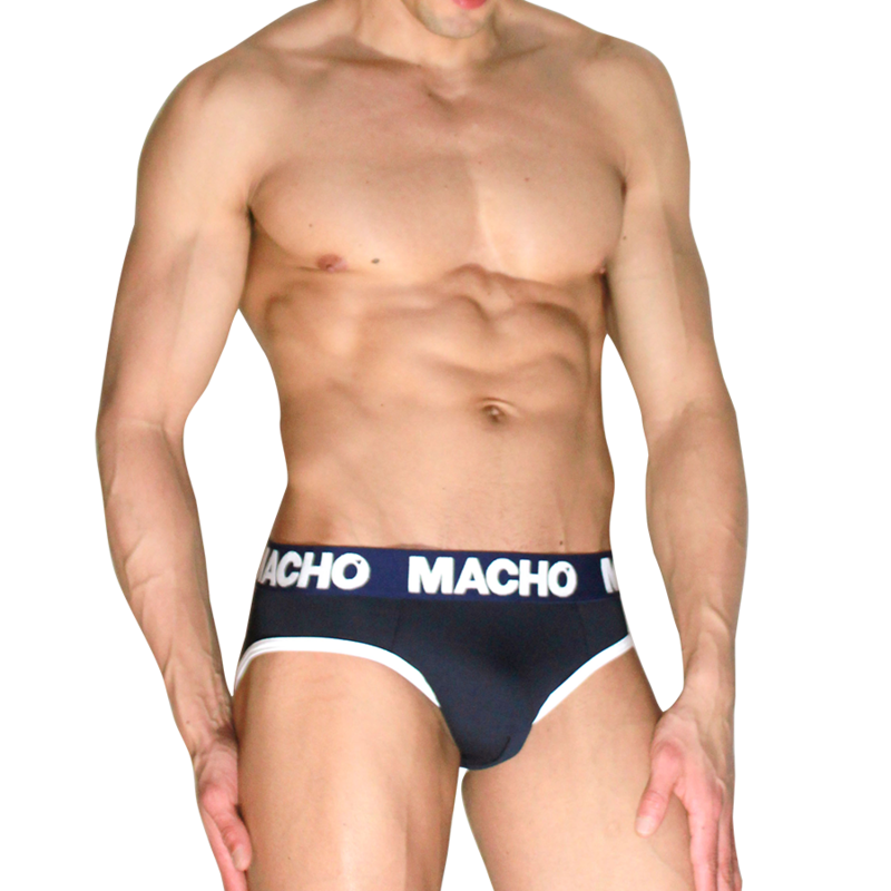 Mercadox MACHO - MCH008 AZUL MARINHO CLÁSSICO SLIP XL