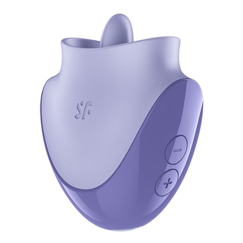 Mercadox SATISFYER - TONGUE DANCER ESTIMULADOR CLITORIANO COM VIBRAÇÃO E PULSAÇÕES LILÁS