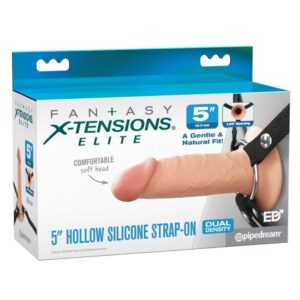 FANTASY X-TENSIONS – ELITE REALISTIC HOLLOW STRAP-ON 12,7 CM