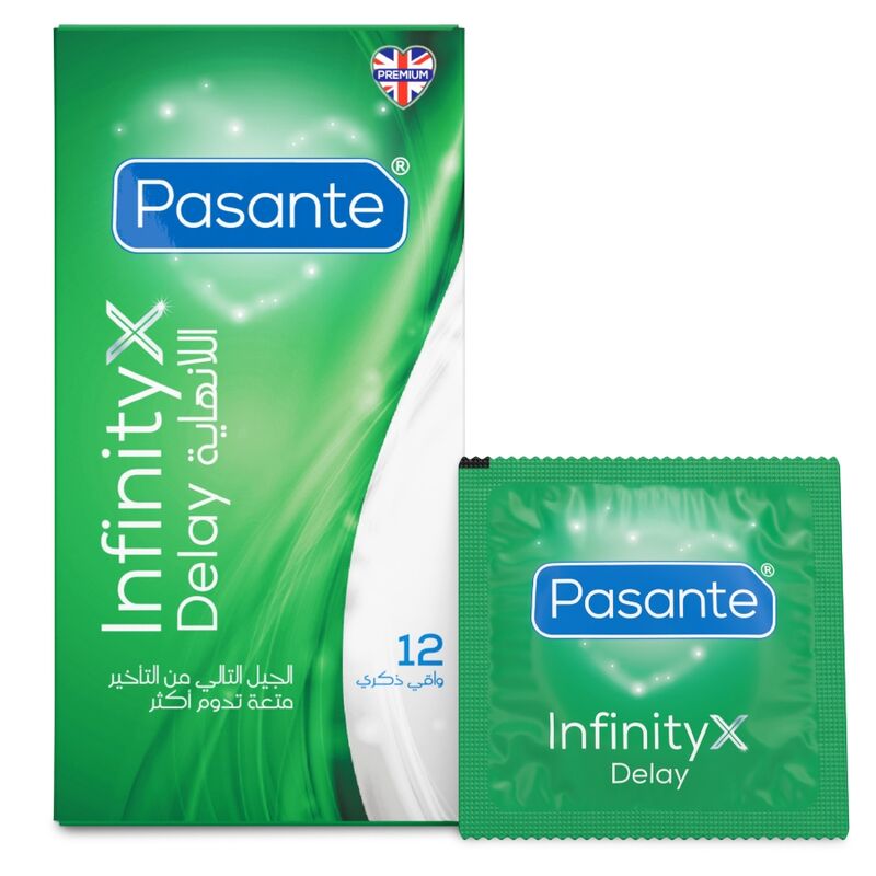 Mercadox PASANTE - CAMISINHAS DELAY INFINITY - 12 UNIDADES