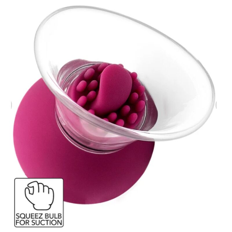 Mercadox SHE.E.O - BOMBA VIBRATÓRIA E ROTATIVA PARA MAMILOS E CLITÓRIS
