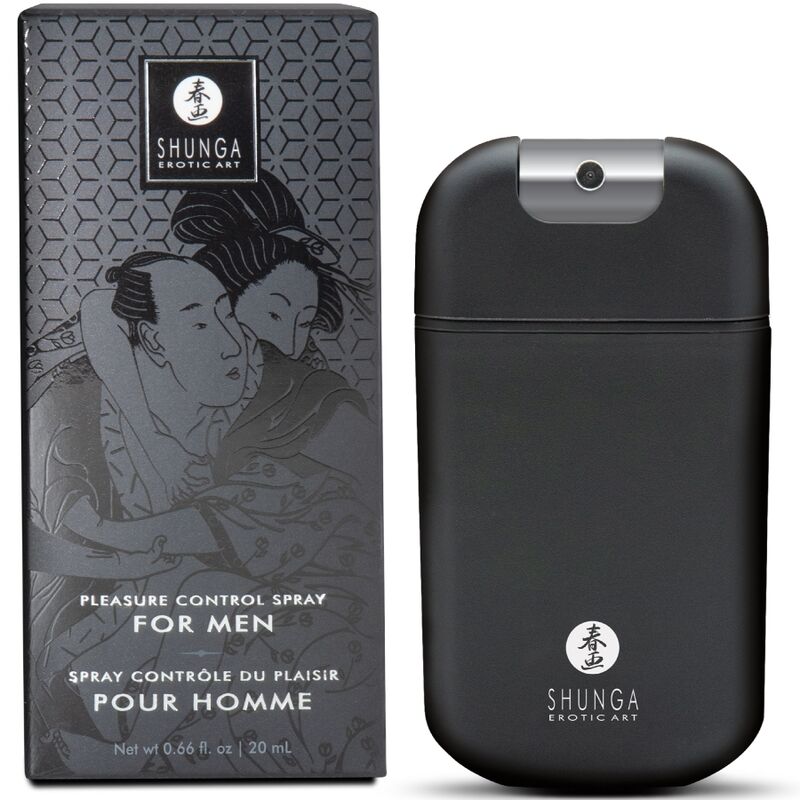 Mercadox SHUNGA - SPRAY CONTROLADOR DE PRAZER PARA HOMENS 20 ML