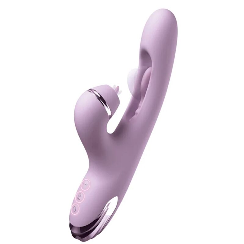 Mercadox FANTASY FOR HER - G-TOUCH PULSE PRO VIBRADOR COELHO ROXO PARA PONTO G E CLITÓRIS