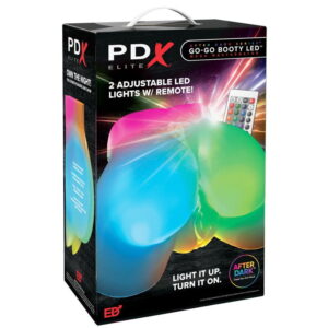 PDX ELITE – GO-GO BOOTY MEGA MASTURBADOR MASCULINO ILUMINADO COM LED
