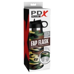 PDX PLUS – FAP FLASK HAPPY CAMPER DISCREET MASTURBATOR CAMOUFLAGE