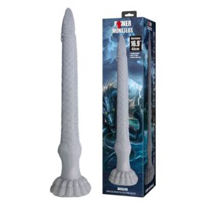 POWER MONSTERS – DILDO DE SILICONE BASILISK FANTASY 43 CM Ø 5 CM