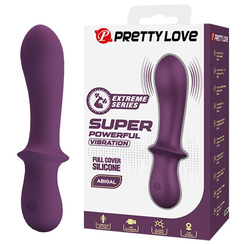 Mercadox PRETTY LOVE - VIBRADOR RECARREGÁVEL ABIGAIL COM 10 FUNÇÕES - ROXO