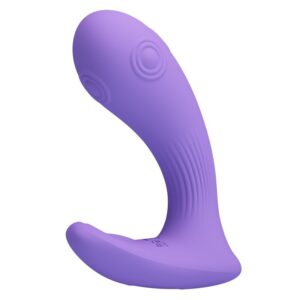 PRETTY LOVE – VIBRADOR DE DUPLA ESTIMULAÇÃO RECARREGÁVEL ANDROMEDA ROXO