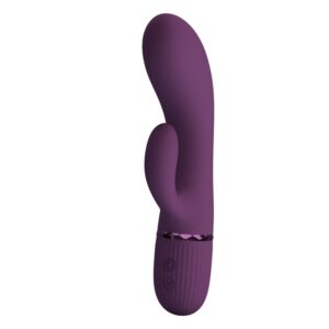 PRETTY LOVE – MARGIE VIBRADOR COELHO RECARREGÁVEL COM 10 FUNÇÕES ROXO