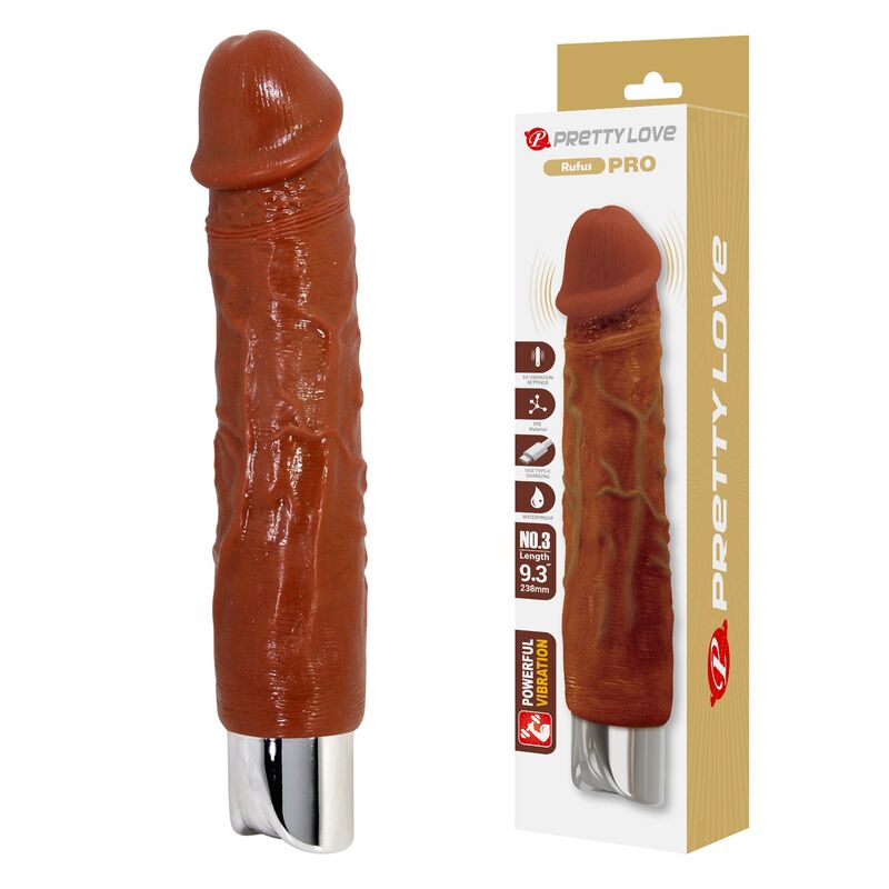 Mercadox PRETTY LOVE - VIBRADOR REALISTA PROFISSIONAL 23