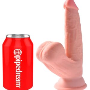 KING COCK – PLUS BOLAS DE BALANO DE DILDO 3D 12.7 CM