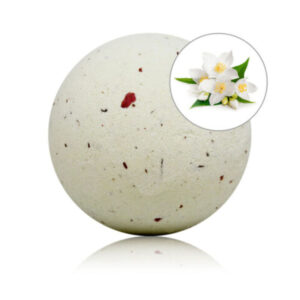 TALOKA – BOMBA DE BANHO PERFUMADA DE JASMIM COM PÉTALAS DE ROSA