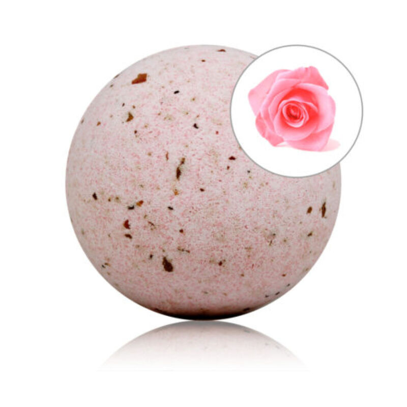 Mercadox TALOKA - BOMBA DE BANHO PERFUMADA DE ROSAS COM PÉTALAS DE ROSA