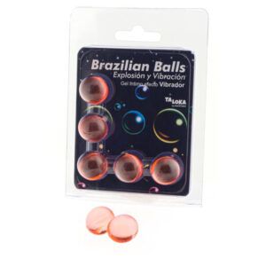 TALOKA – 5 BOLAS BRASILEIRAS EFEITO VIBRATÓRIO GEL EMOCIONANTE