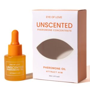 EYE OF LOVE – ÓLEO PERFUMADO COM FEROMÔNIOS PARA MULHERES, SEM FRAGRÂNCIA, 20 ML