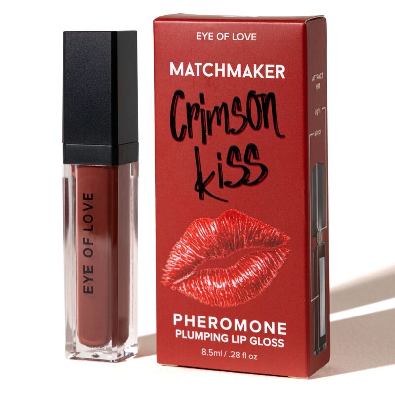 Mercadox EYE OF LOVE - MATCHMAKER CRIMSON KISS BRILHO LABIAL VERMELHO COM EFEITO VOLUMIZADOR E FEROMÔNIOS 8