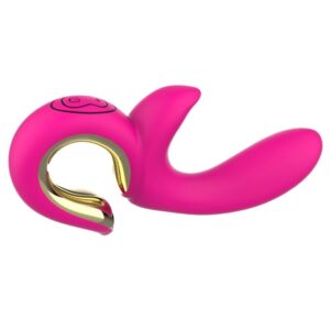 NALONE – VIBRADOR RABO DE EMPURRAR ROSA LULU