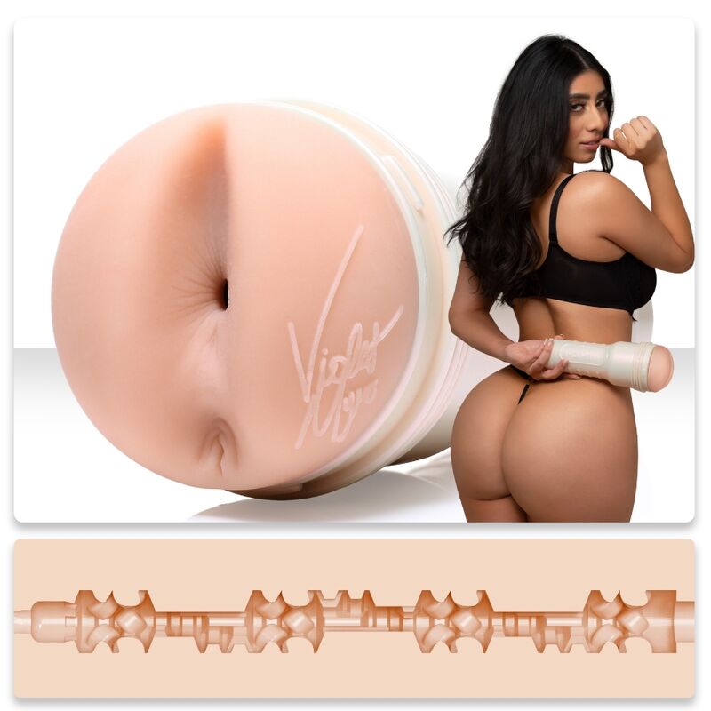 Mercadox FLESHLIGHT GIRLS - VIOLET MYERS AHEGAO MASTURBADOR ANAL REALISTA