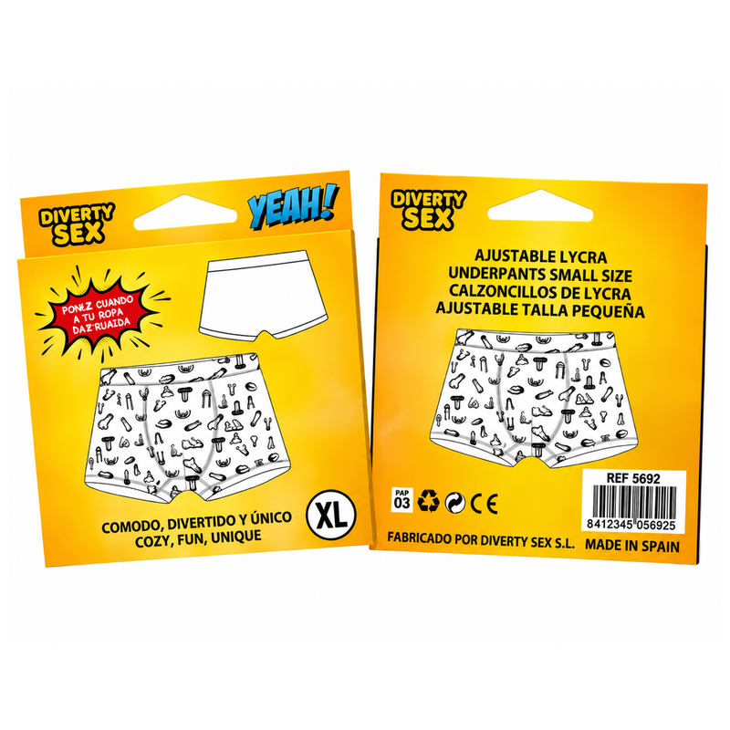 Mercadox DIABLO PICANTE - CUECA PARA PÊNIS TAMANHO GRANDE