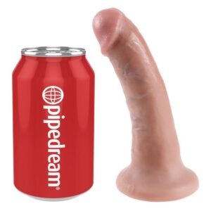 KING COCK – 6 CARNE DE DILDO 15.2 CM