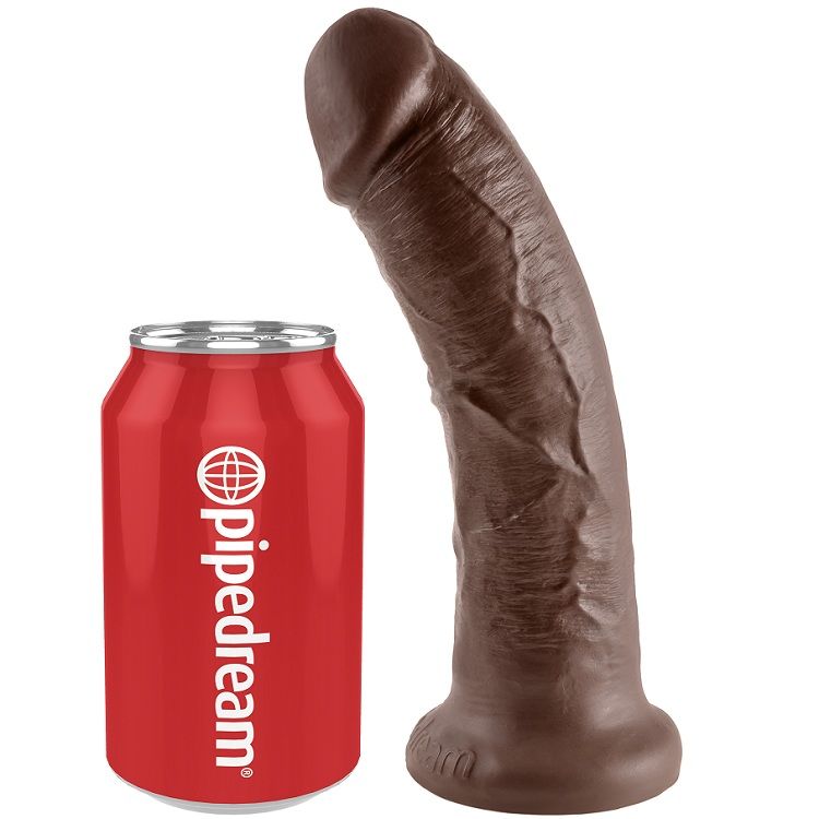 Mercadox KING COCK - 8 DILDO MARROM 20.3 CM