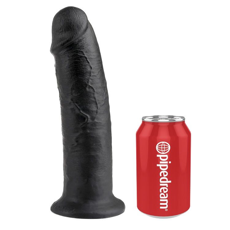 Mercadox KING COCK - DILDO PRETO 25 CM