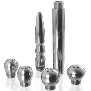 METAL HARD – CONJUNTO DE LIMPEZA VAGINAL/ANAL 5UNS