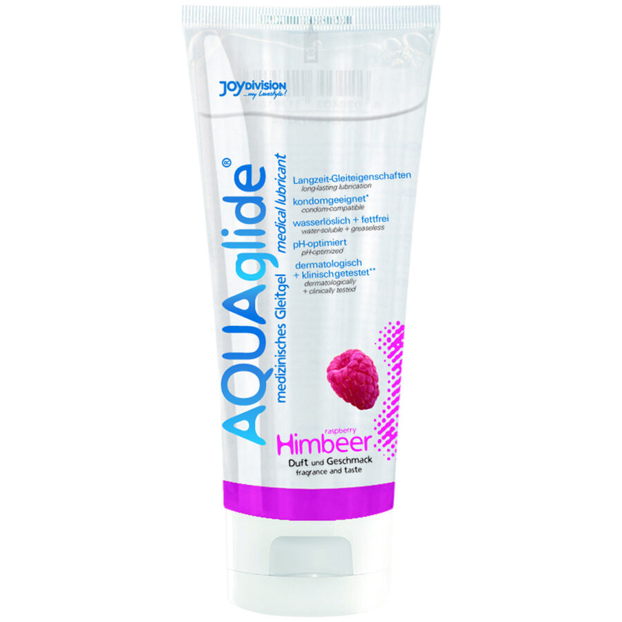Mercadox JOYDIVISION AQUAGLIDE - LUBRIFICANTE RASPERRY 100 ML