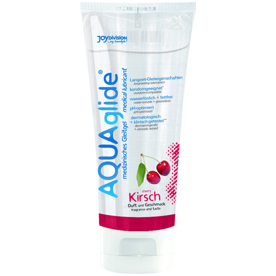 Mercadox JOYDIVISION AQUAGLIDE - LUBRIFICANTE CHERRY 100 ML