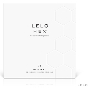 LELO – CAIXA DE PRESERVATIVO HEX 36 UNIDADES