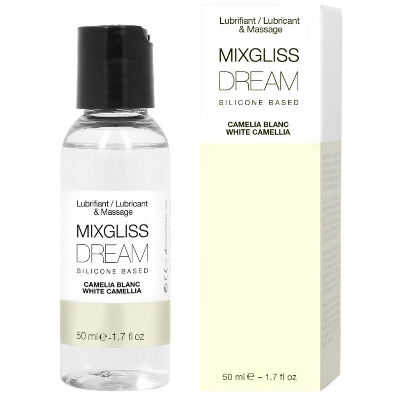 Mercadox MIXGLISS - LUBRIFICANTE DE SILICONE DREAM WHITE CAMELIA 50 ML