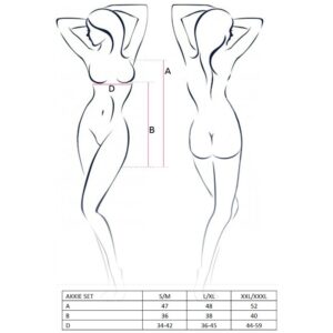 PASSION – CONJUNTO MULHER AKKIE FANTASIA DE ENFERMEIRA L/XL