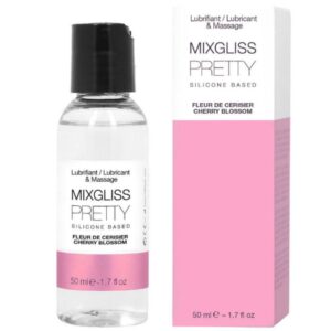 MIXGLISS – BONITO LUBRIFICANTE DE SILICONE FLOR DE CEREJEIRA 50 ML