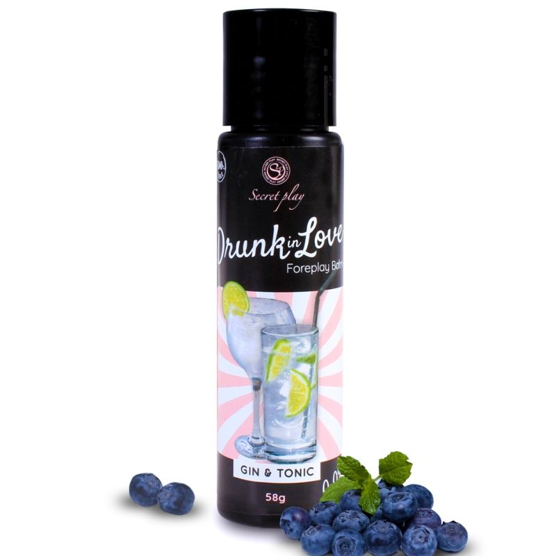 Mercadox SECRETPLAY - BÊBADO NO AMOR LUBRIFICANTE GIN&TONIC 60 ML