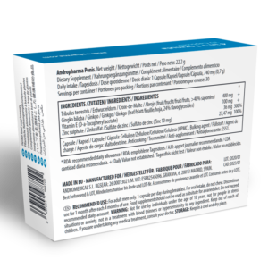 Andropharma Penis – Suplemento alimentar à base de ervas para o bem-estar masculino