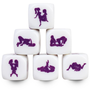 SECRETPLAY – DADOS KAMASUTRA LÉSBICA 25 MM