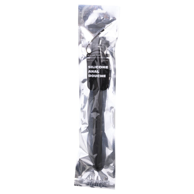 ALL BLACK - DUCHE ANAL DOBRVEL SILICONE 27 CM - Image 2