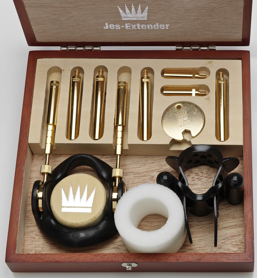 Mercadox JES- EXTENDER - AUMENTO DO PÊNIS BANHADO A OURO