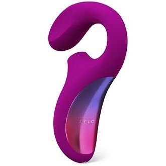 Mercadox LELO - ENIGMA CRUISE ESTIMULAO DUPLA SONIC MASSAGER DEEP ROSE