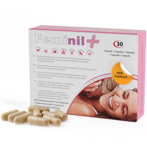 500 COSMETICS – FEMINIL+ MELHORIA DA LIBIDO SEXUAL FEMININA – 30 CÁPSULAS