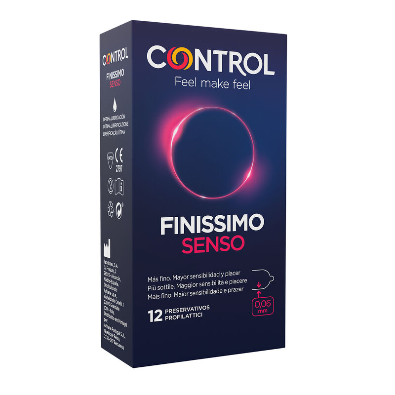 Mercadox CONTROL - ADAPTA SENSO CONDOMS 12 UNITS