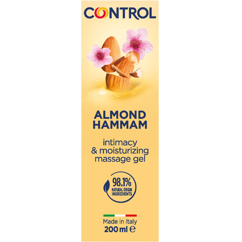 Mercadox CONTROL - GEL DE MASSAGEM HAMMAM DE AMÊNDOA 3 EM 1 200 ML