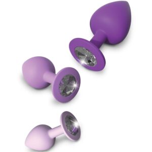 FANTASY FOR HER  – CONJUNTO DE PLUG ANAL VIOLETA