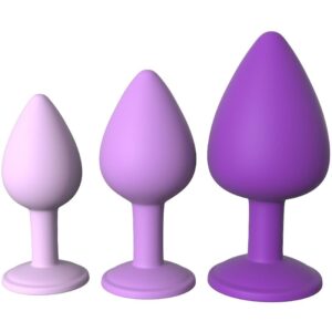 FANTASY FOR HER  – CONJUNTO DE PLUG ANAL VIOLETA