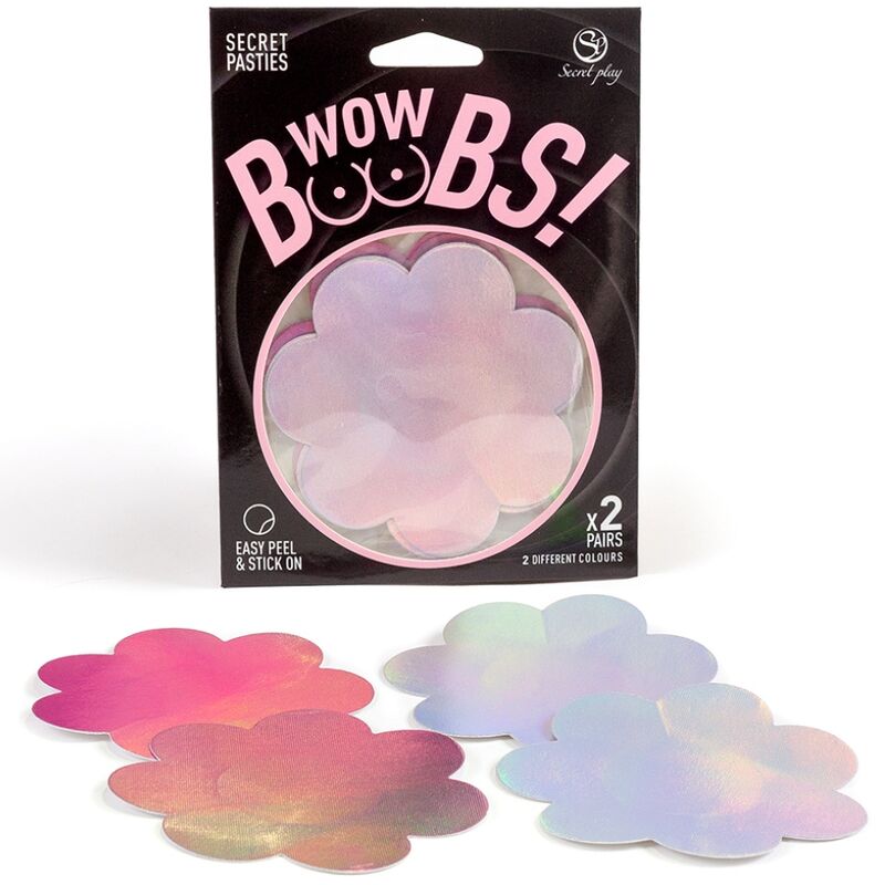 Mercadox SECRET PLAY - UAU PEITOS! CAPAS DE BICO DE FLOR