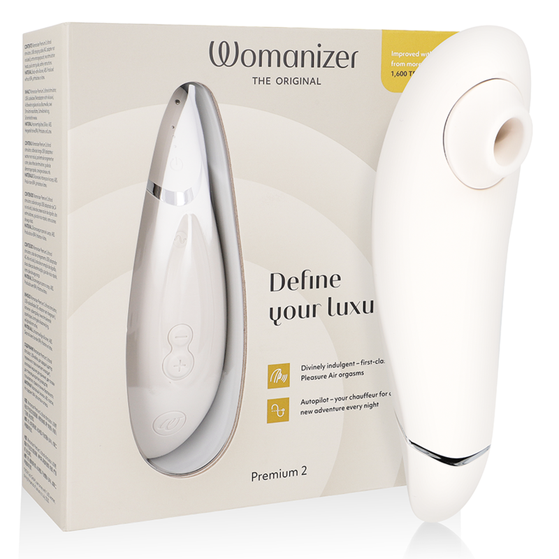 Mercadox WOMANIZER - PREMIUM 2 ESTIMULADOR CLITORIAL WARM GREY